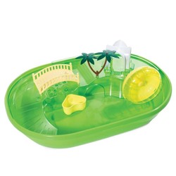 Клетка Triol для мелких животных «Оазис», 44×31.3×17 см, микс цветов