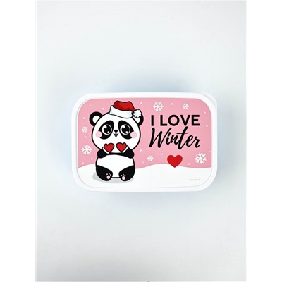 Ланч - бокс новогодний I love winter, 1.2 л