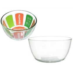 Миска стеклянная 0,8л тм Appetite