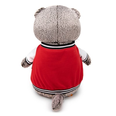 Мягкая игрушка "Кот Басик в клубной куртке " (19 см)