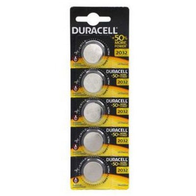 Элемент питания CR2032 Duracell 5BL DR CR2032/5BL