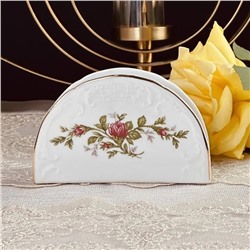 205-381 Салфетница  ДОМИНИКА в под.уп.(х48)Фарфор