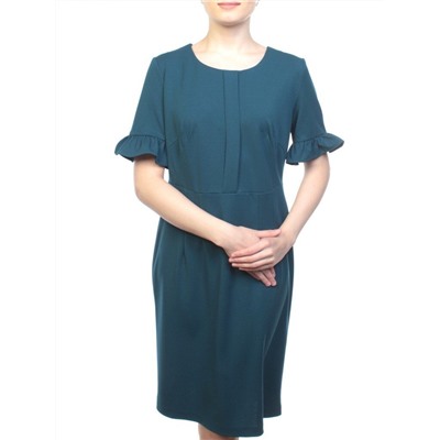 8834 TURQUOISE Платье женское (90% полиэстер, 10% эластан)