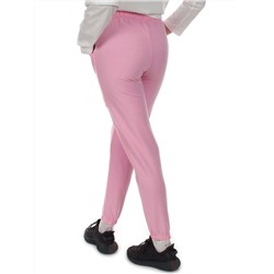 QB65 PINK Брюки спортивные женские (95% хлопок, 5% спандекс)