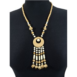 Бусы из дерева Сатурн, 55см