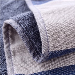 Полотенце, японский муслиновый квадрат 35*35 махровый с одной стороны