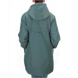 22-908 GRAY/GREEN Куртка демисезонная женская (100 гр. синтепон) PLOOEPLOO