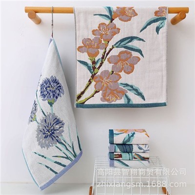 Cotton gauze soft scarf, children's wet wipes for face, new collection