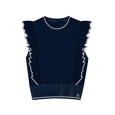 Жилет для девочки