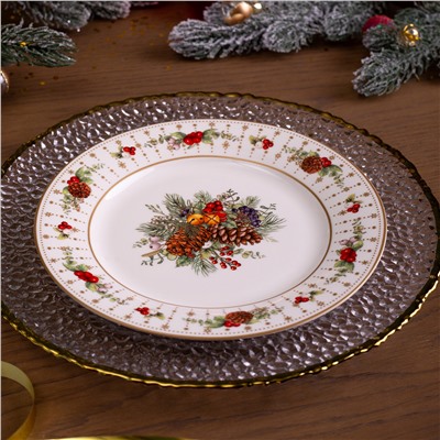 ТАРЕЛКА ЗАКУСОЧНАЯ LEFARD "CELEBRATION" 20,5 СМ (КОР=18ШТ.)