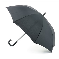 G828-01 Black (Черный) Зонт мужской трость автомат Fulton