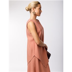 Удлиненный топ из плотного лиоцелла