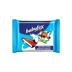 «BabyFox», молочный шоколад, 12 г (упаковка 100 шт)
