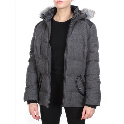 B-21 DARK GRAY Куртка зимняя женская (200 гр. холлофайбера)