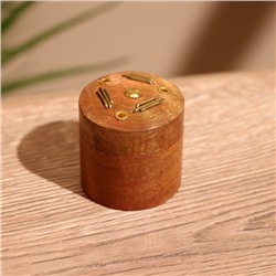 Подставка под благовония, 3.5×3.5×3.5 см, дерево шишам