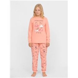 Пижама для девочки Cherubino CSJG 50105-28 Коралловый Baby Boom