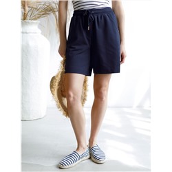 Шорты из тонкого премиального футера с эластаном