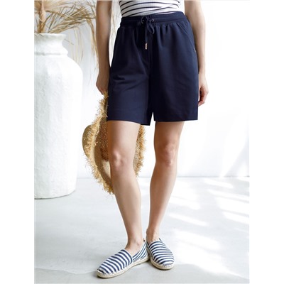 Шорты из тонкого премиального футера с эластаном