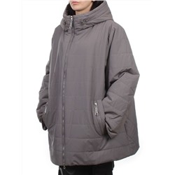F-801 GRAY Куртка демисезонная женская (100 гр. холлофайбер)