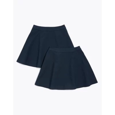 2pk Girls' Regular Fit School Skater Skirts (2-18 Yrs)