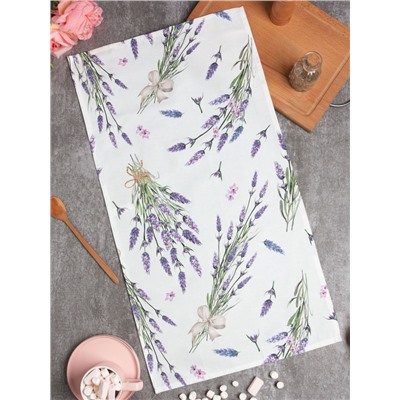 Полотенце "Этель" Lavender (вид 2) 40х73 см, 100% хл, саржа 190 гр/м2