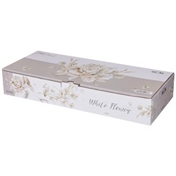 ЧАЙНЫЙ НАБОР LEFARD "WHITE FLOWER" НА 6ПЕР. 12ПР. 330МЛ СЕРЫЙ  (КОР=4НАБ.)