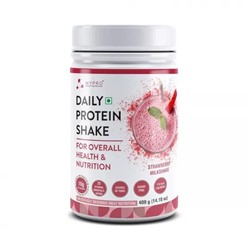 Протеиновый коктейль Клубника (400 г), Daily Protein Shake (Strawberry Milkshake), произв. Mypro Sport Nutrition