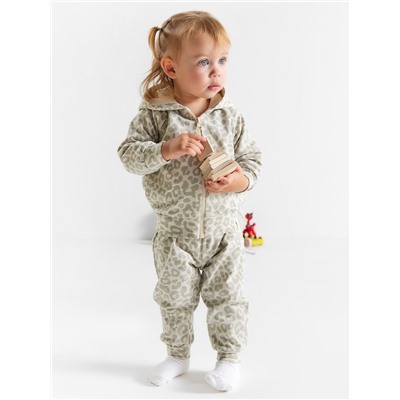 Костюм: толстовка и брюки Крошка Я Leo baby, рост 62-68 см