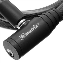 Замок тросовый универсальный, 10 х 960 мм Matrix