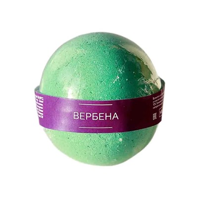 Шипящая бомбочка для ванн с ароматом Вербена, NOKAMI, 120 г