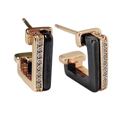 Серьги с керамикой