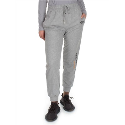 Q-03 GRAY Брюки спортивные женские (85% хлопок, 15% полиэстер)