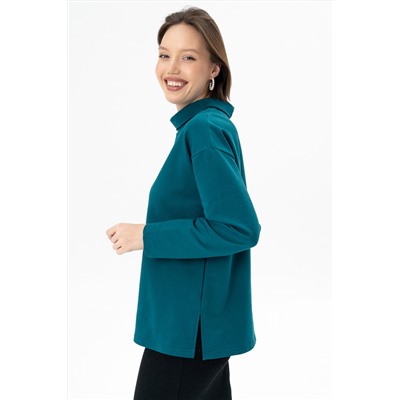 Джемпер женский 23-500L3-WB изумруд