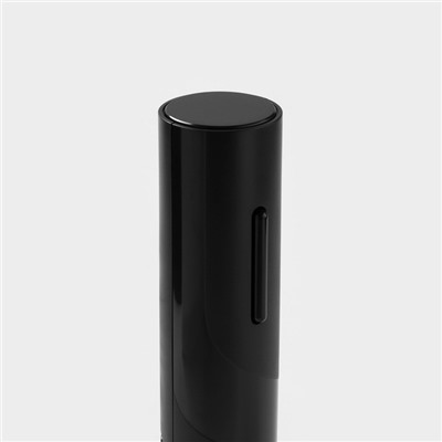 Штопор электрический Magistro Opium, 23×4,8 см, цвет чёрный