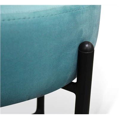 Пуф SHT-B4
                        голубая пастель / черный муар