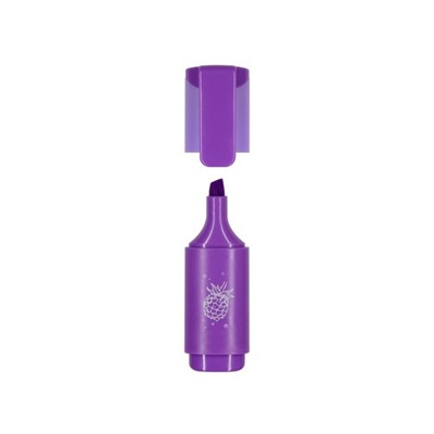 Маркер-текстовыделитель 5.0 мм, BrunoVisconti Flower Marker Zefir, МИКС
