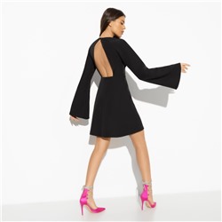 Платье с открытой спинкой, Выходи за меня! (black)