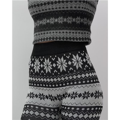 Комплект женского термобелья черного цвета 2520Ch