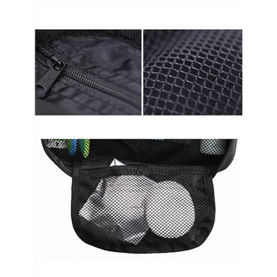 Sunflower Дорожная водонепроницаемая косметичка с крючком Travel 4, черный