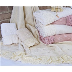 Хлопок Полотенце с Вышивкой 85x150 см 1 шт/уп. Serena- Royal Nazik