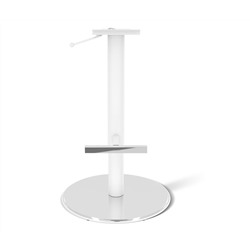 Стул барный SHT-ST43-2/S128
                        фисташковый десерт / хром / белый муар