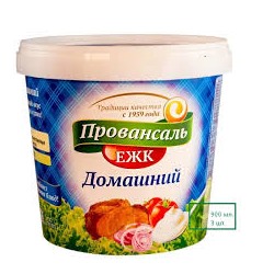 Соус майонезный Провансаль ЕЖК Домашний 46%, полимерная банка 887г. (900мл) шт