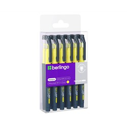 Текстовыделитель Berlingo "Textline HL450" желтый, 0,5-4мм