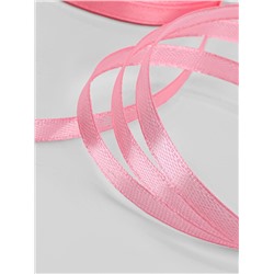 Лента атласная, 6 мм, 23±1 м, нежно-розовая №147