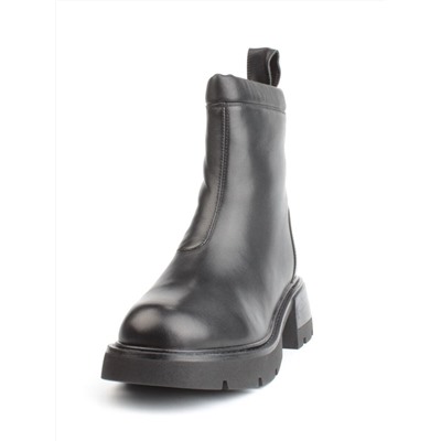 04-M3-L860 BLACK Ботинки зимние женские (натуральная кожа, натуральный мех)