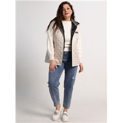 Жилет утепленный Дориана (бежевый) Б15322-18М