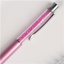 Ручка с шейкером Shine like a diamond, металл