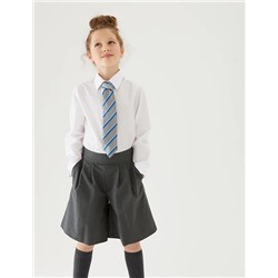 Girls' Pleat Front School Culottes (2-18 Yrs)