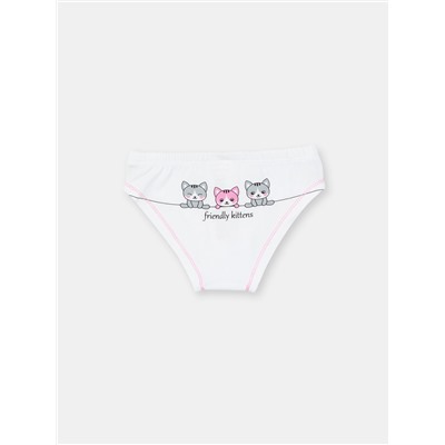 Трусы для девочки Cherubino CWKG 10125-20 Белый