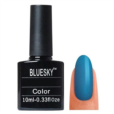 Bluesky Гель-лак для ногтей / Classic 180 SU, темно-васильковый, 10 мл